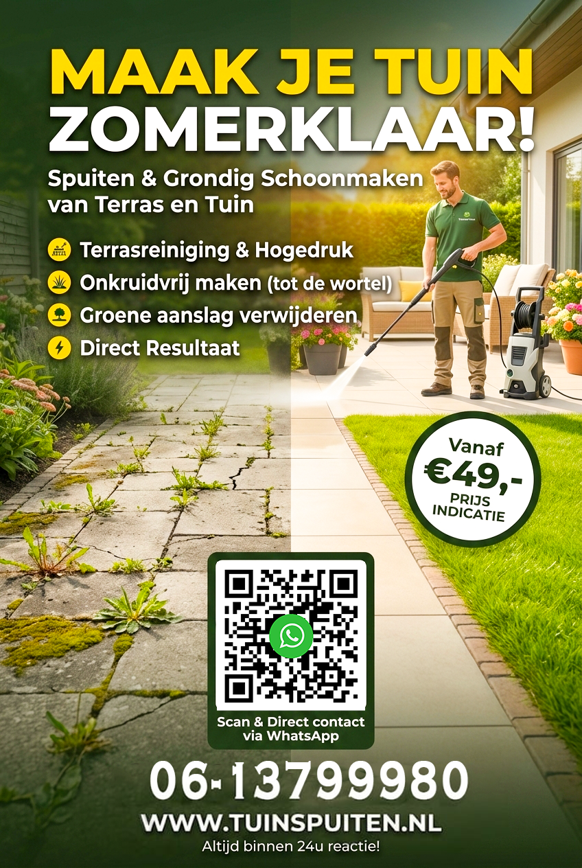 Tuin Spuiten